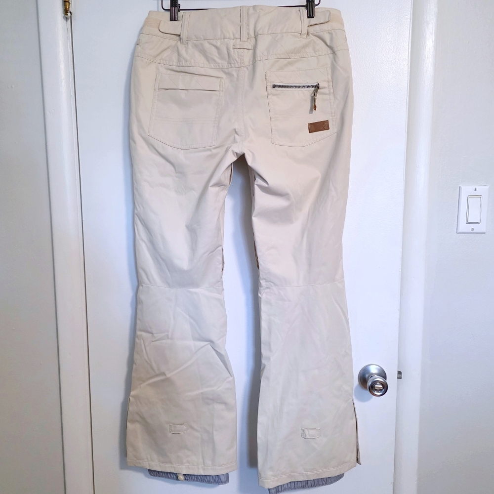NEW Roxy Nadia Snow Pants Cream - Picture 2 of 13
